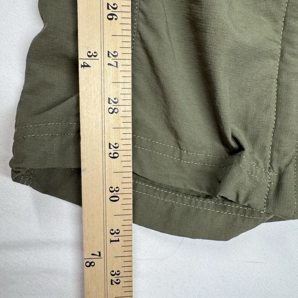 The North Face Convertible Pants Mens 40 x30 Green Hiking Zip Ankle‎ EXCELLENT